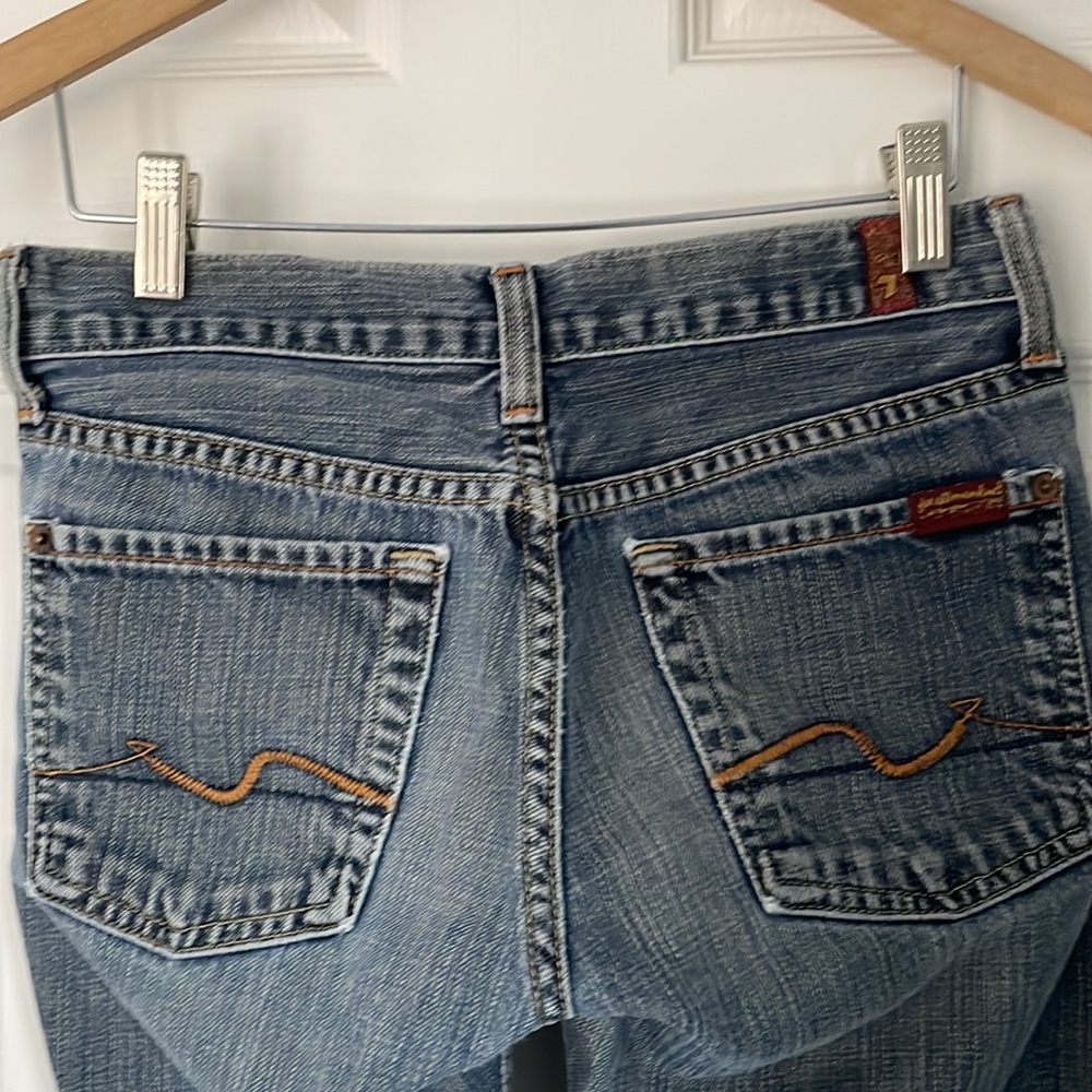 7 for All Man Kind Bootcut Jeans. Size 24. Great condition!